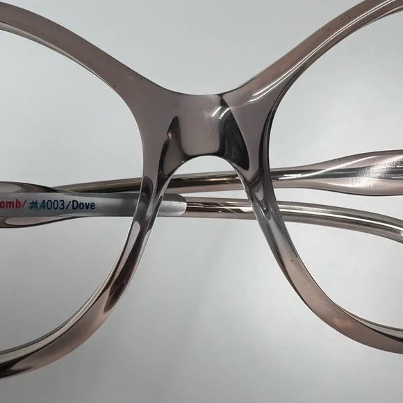 Vintage B&L BAUSCH & LOMB USA 54-16 Gray Oversized Women’s Eyeglasses 1970’s